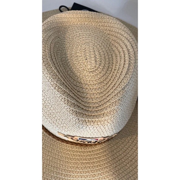2024 MLB All Star Game Cowboy Straw Hat 47 Brand OSFA Beige NEW WITH TAGS - Picture 5 of 9